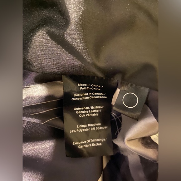 Danier leather jacket - Picture 3 of 10